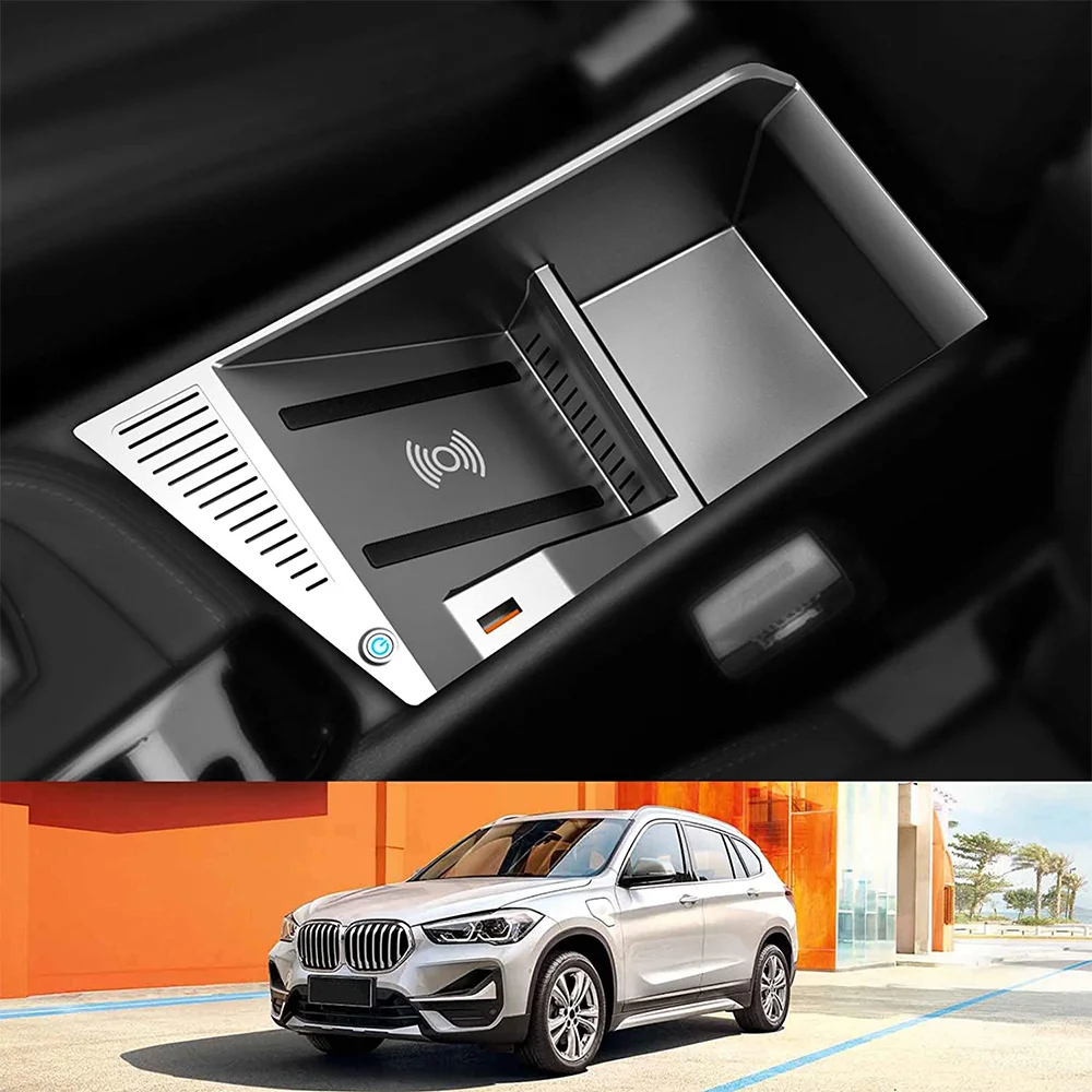 UP!15W Car Wireless Charger QI Phone Charger Fast Charging Case Armrest Box Phone Holder For-BMW X1 F48 X2 F39 2016-2021
UP!15W Car Wireless Charger QI Phone Charger Fast Charging Case Armrest Box Phone Holder For-BMW X1 F48 X2 F39 2016-2021