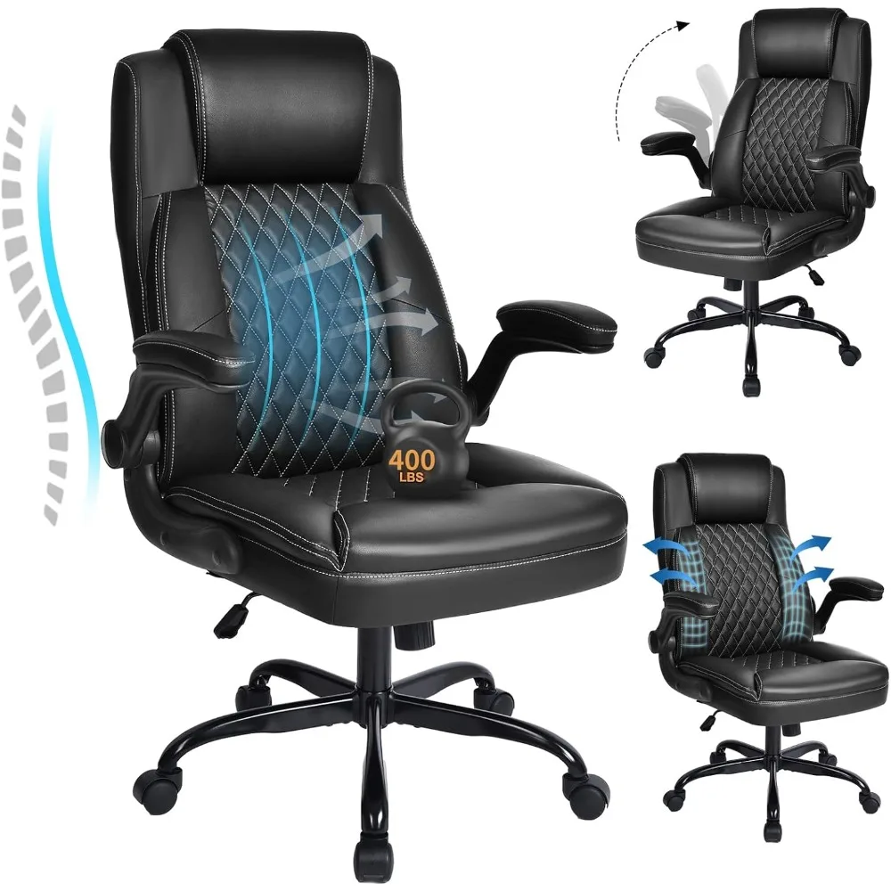 Office Chair Executive Desk Chairs Reclining High Back Leather Computer Gaming Chair with Lumbar Support Office Chairs
Office Chair Executive Desk Chairs Reclining High Back Leather Computer Gaming Chair with Lumbar Support Office Chairs