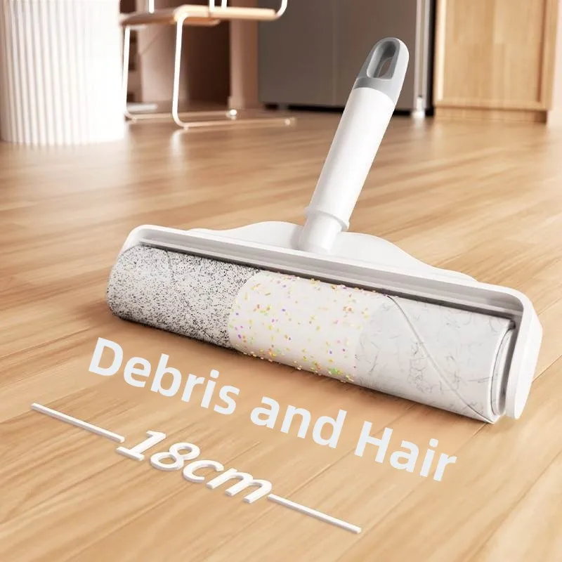 Большой липкий ролик для удаления волос 18 см со сменными отрывными листами для чистки одежды от пыли и волос, легко отрываются
Большой липкий ролик для удаления волос 18 см со сменными отрывными листами для чистки одежды от пыли и волос, легко отрываются