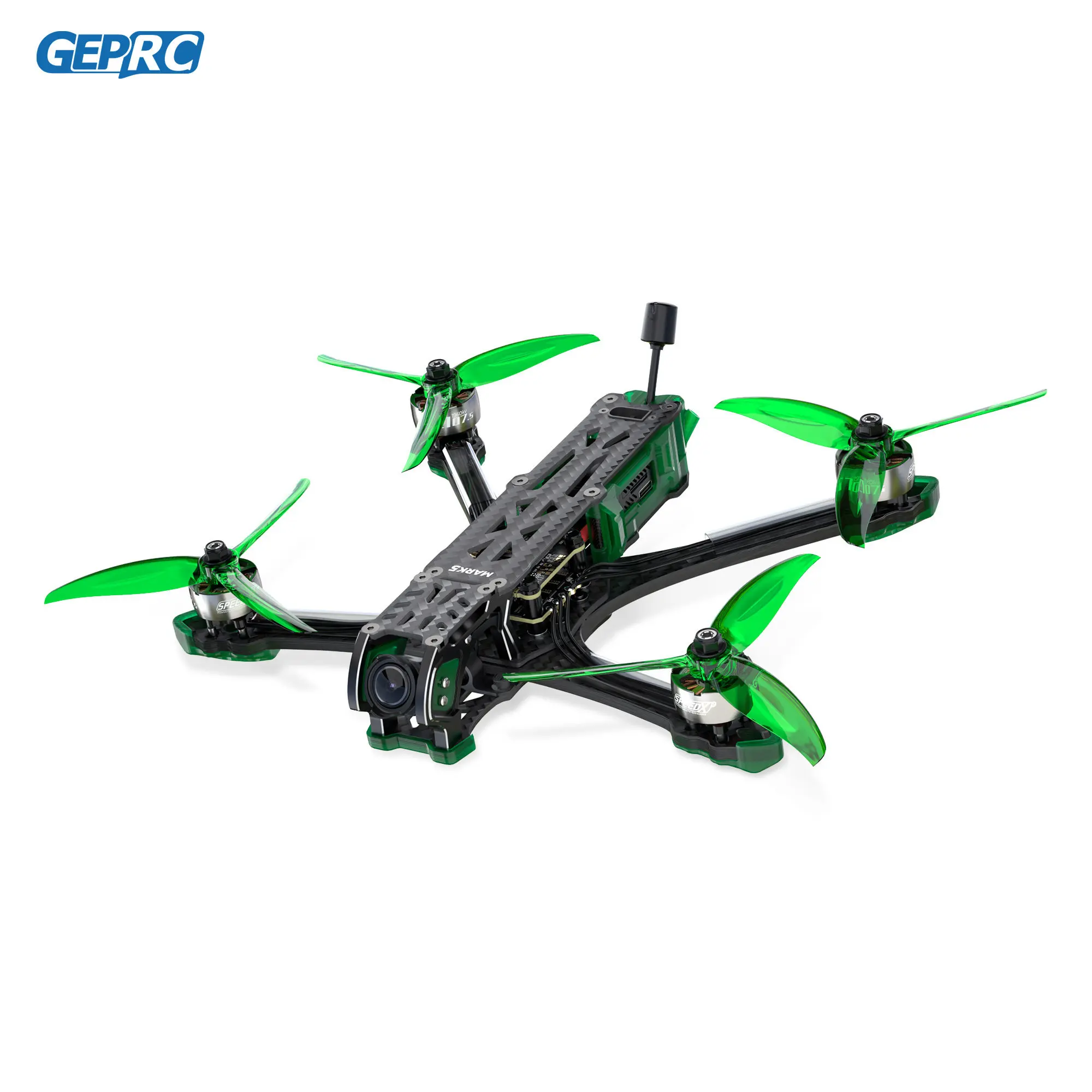 Гоночный Дрон GEPRC MARK5 4K HD O3 FPV для фристайла с системой воздушного блока DJI O3 F722 FC 50A ESC SPEEDX2 2107,5 мотор Радиоуправляемый квадрокоптер
Гоночный Дрон GEPRC MARK5 4K HD O3 FPV для фристайла с системой воздушного блока DJI O3 F722 FC 50A ESC SPEEDX2 2107,5 мотор Радиоуправляемый квадрокоптер