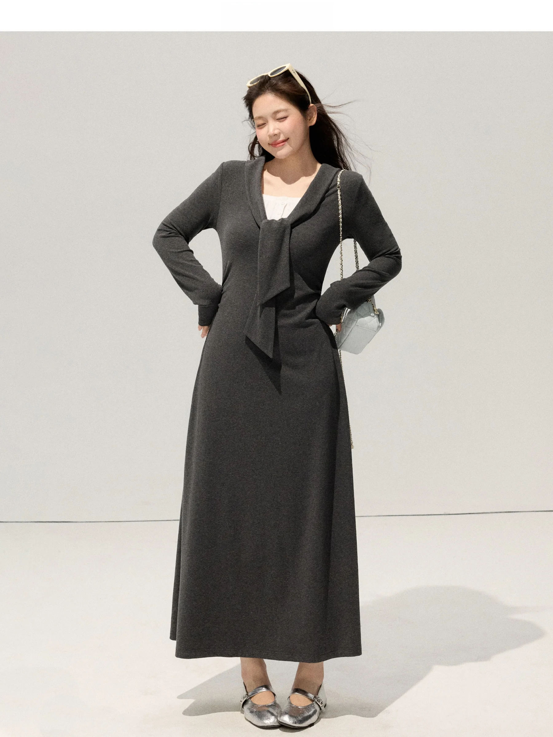 Juxiu Studio "All City in Love" plus Size Dress with Waist Cinching Belt Slimming Long Skirt Casual A-Line Cotton Blend
Juxiu Studio "All City in Love" plus Size Dress with Waist Cinching Belt Slimming Long Skirt Casual A-Line Cotton Blend