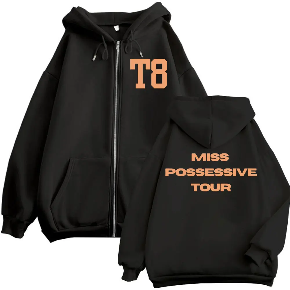 Tate Mcrae Miss Possessive Tour 2025 Zipper Hoodie High Quality Fashion Zip Up Sweatshirts Men Women Casual Oversized Pullovers
Tate Mcrae Miss Possessive Tour 2025 Zipper Hoodie High Quality Fashion Zip Up Sweatshirts Men Women Casual Oversized Pullovers
