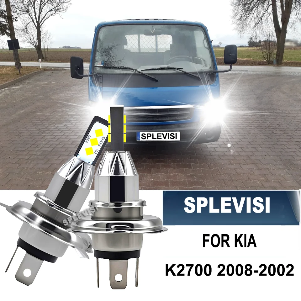 2PCS Headlight Bulb Car Hi/Low Beam 12V 6000K Lampada Led CSP H4 Auto Luces For Kia K2700 2008 2007 2006 2005 2004 2003 2002
2PCS Headlight Bulb Car Hi/Low Beam 12V 6000K Lampada Led CSP H4 Auto Luces For Kia K2700 2008 2007 2006 2005 2004 2003 2002