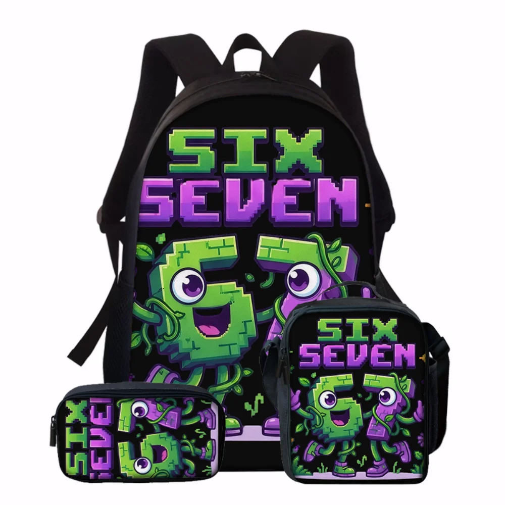 3PCS Numbered 6&7 Pattern Backpack Set | The Perfect Choice for School & Travel
3PCS Numbered 6&7 Pattern Backpack Set | The Perfect Choice for School & Travel