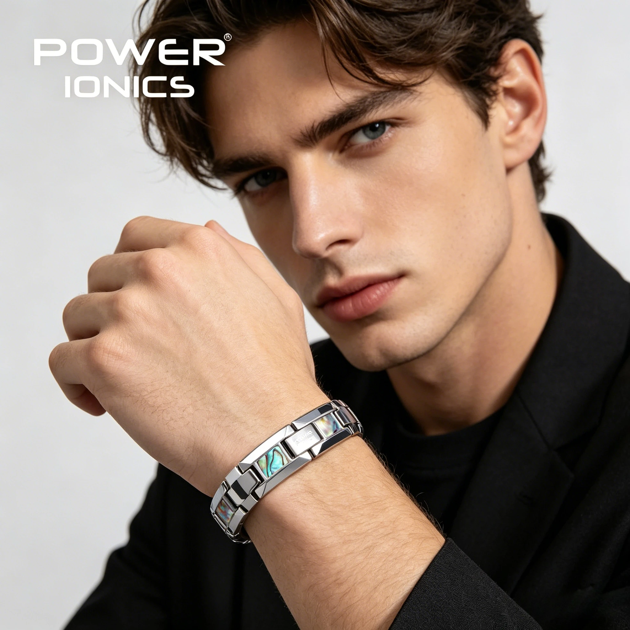 Genuine Powerionics Tungsten Steel Magnet Health Bracelet, Couple Ceramic Bracelet Gifts
Genuine Powerionics Tungsten Steel Magnet Health Bracelet, Couple Ceramic Bracelet Gifts