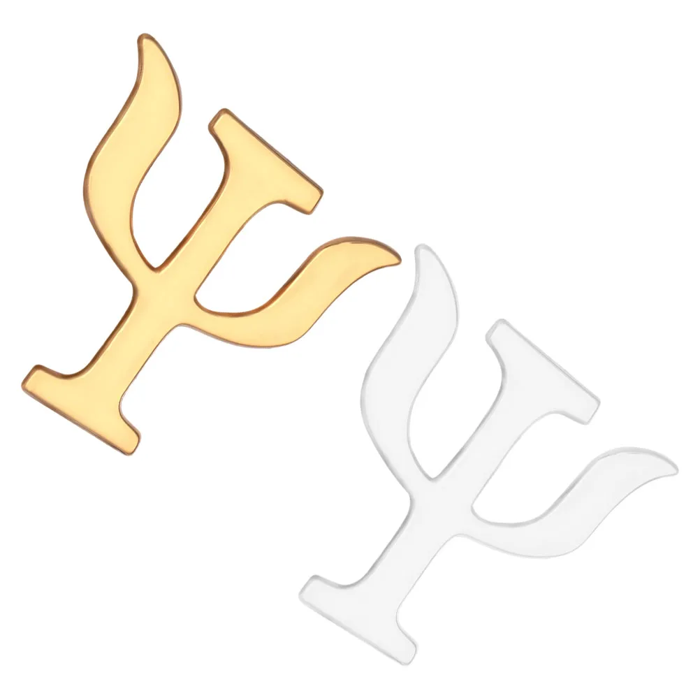 2Pcs Brooch Badge Psychology Symbol Pins Alloy Letter Clips Dandelion Initial Fashion Lapel Pins Gifts Women Accessories
2Pcs Brooch Badge Psychology Symbol Pins Alloy Letter Clips Dandelion Initial Fashion Lapel Pins Gifts Women Accessories
