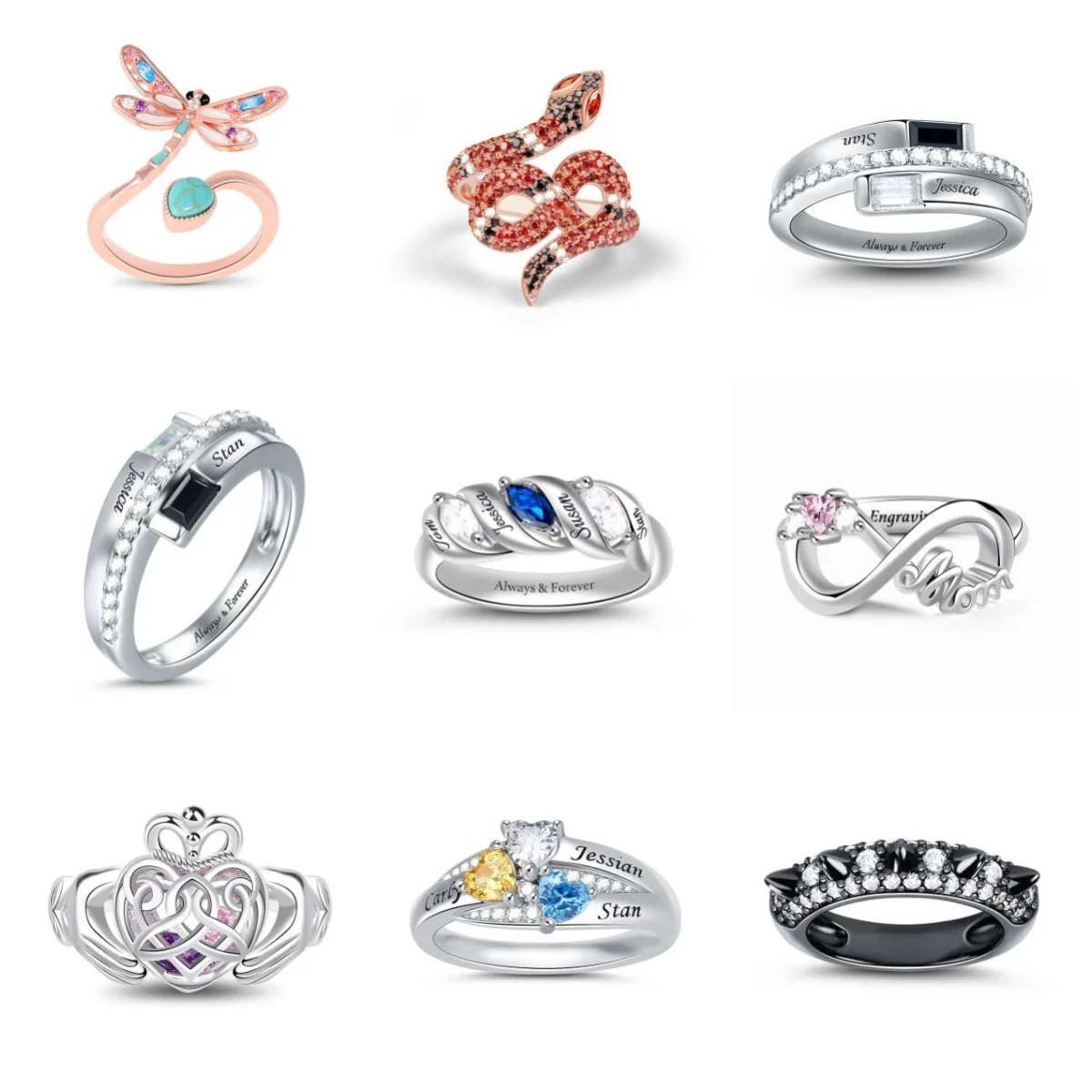 Cold Ring Female Personality Ins with Shape Design Shining Double Stone Ring Female
Cold Ring Female Personality Ins with Shape Design Shining Double Stone Ring Female
