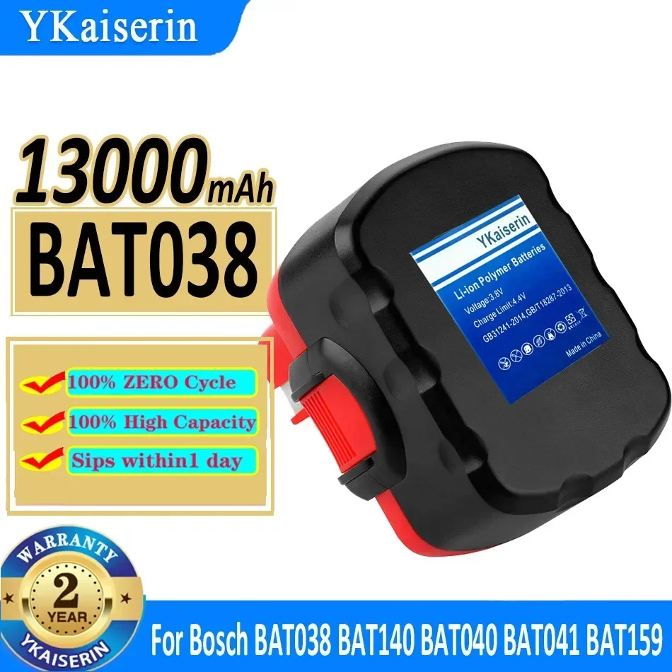 Аккумулятор для электроинструмента 13000 мАч для серии Bosch BAT038/BAT140, высокая эффективность
Аккумулятор для электроинструмента 13000 мАч для серии Bosch BAT038/BAT140, высокая эффективность