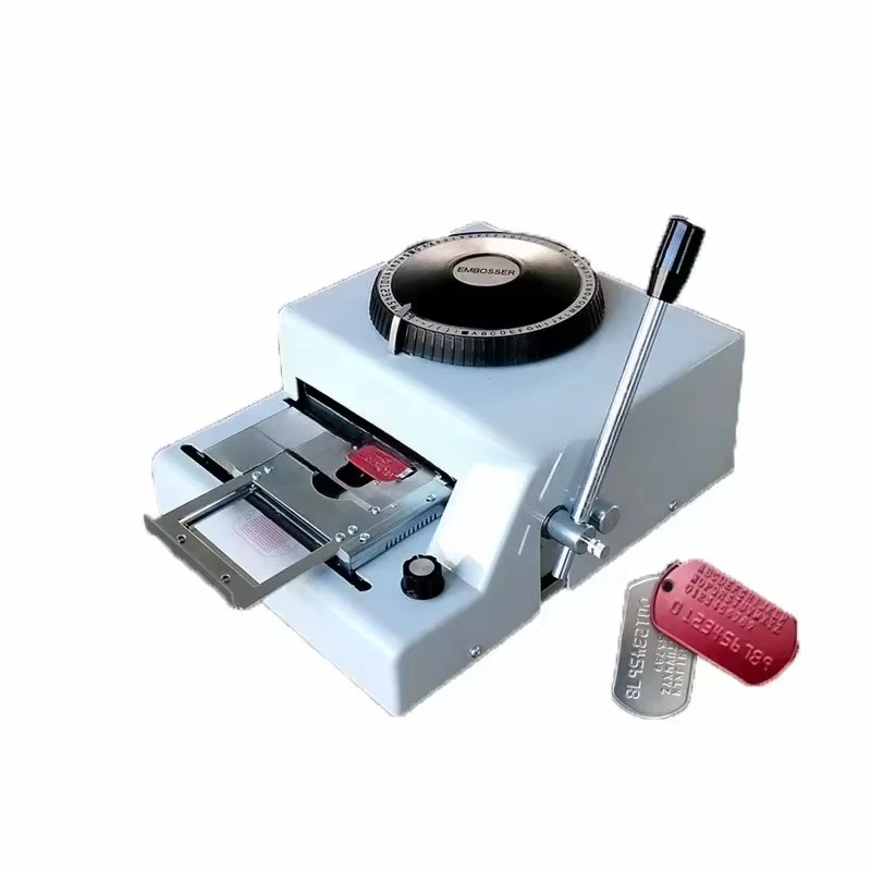 High Quality 72 Letter Dog Tag ID Metal Tag Punching Machine Embossing Machine
High Quality 72 Letter Dog Tag ID Metal Tag Punching Machine Embossing Machine