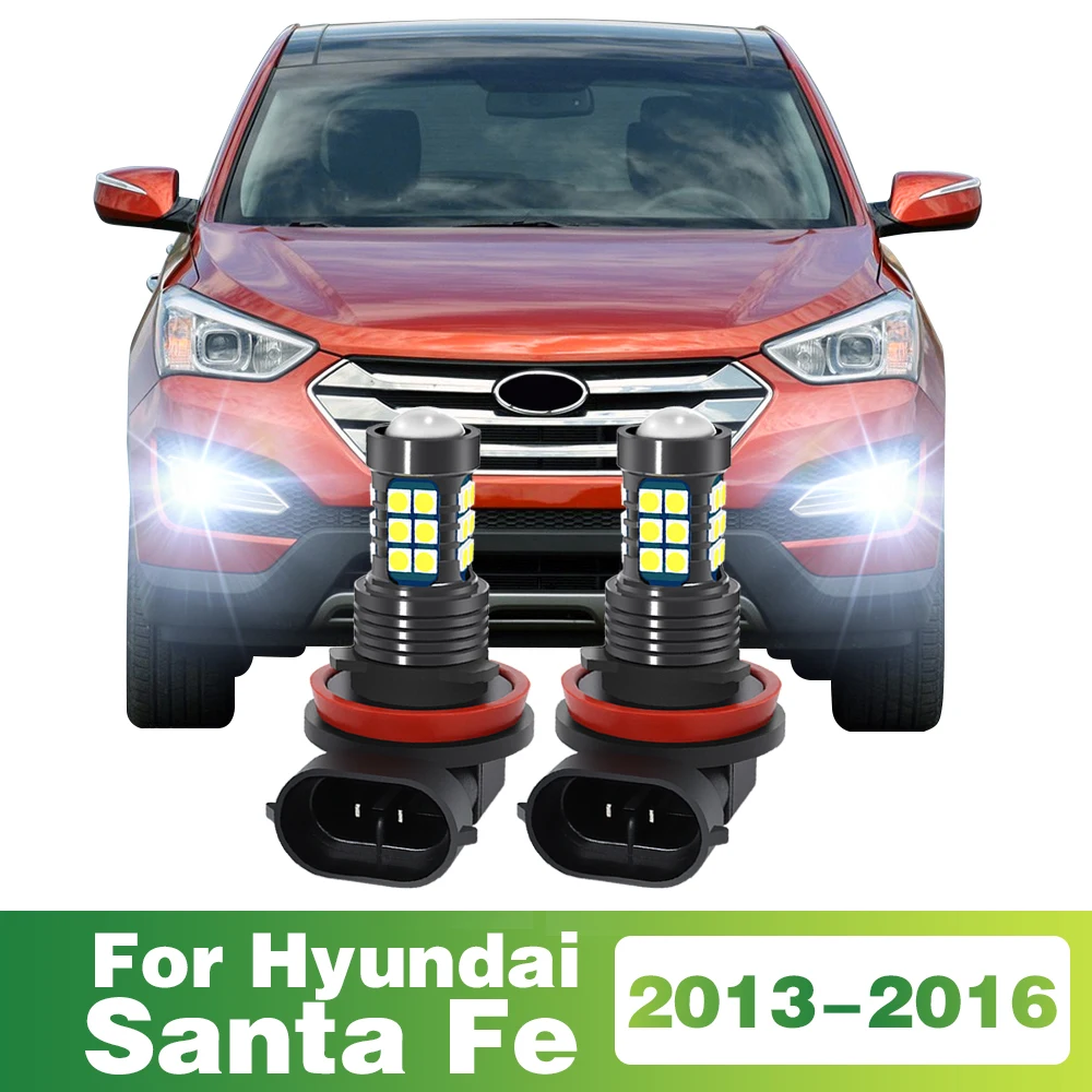 2Pcs LED Lamp Car Front Fog Light Bulb For Hyundai Santa Fe 2013 2014 2015 2016 Accessories
2Pcs LED Lamp Car Front Fog Light Bulb For Hyundai Santa Fe 2013 2014 2015 2016 Accessories