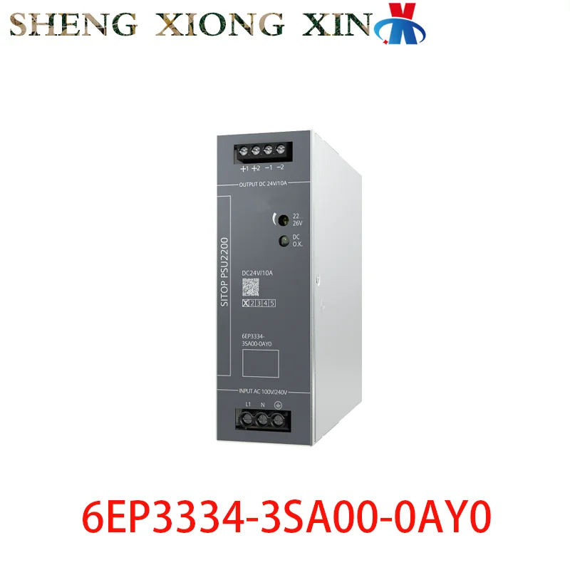 6EP3334-3SA00-0AY0 SITOP PSU2200 Industrial Power Supply/1AC/24VDC/10A Input: AC 90-264 V Output: DC 24 V /10A
6EP3334-3SA00-0AY0 SITOP PSU2200 Industrial Power Supply/1AC/24VDC/10A Input: AC 90-264 V Output: DC 24 V /10A