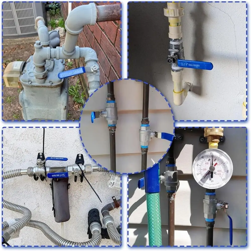 Новый шаровой кран из нержавеющей стали SS304, двухходовой, высокотемпературный, полнопроходной, 1/2", 3/4", 1", 1/4", 3/8 дюйма, с рукояткой
Новый шаровой кран из нержавеющей стали SS304, двухходовой, высокотемпературный, полнопроходной, 1/2", 3/4", 1", 1/4", 3/8 дюйма, с рукояткой