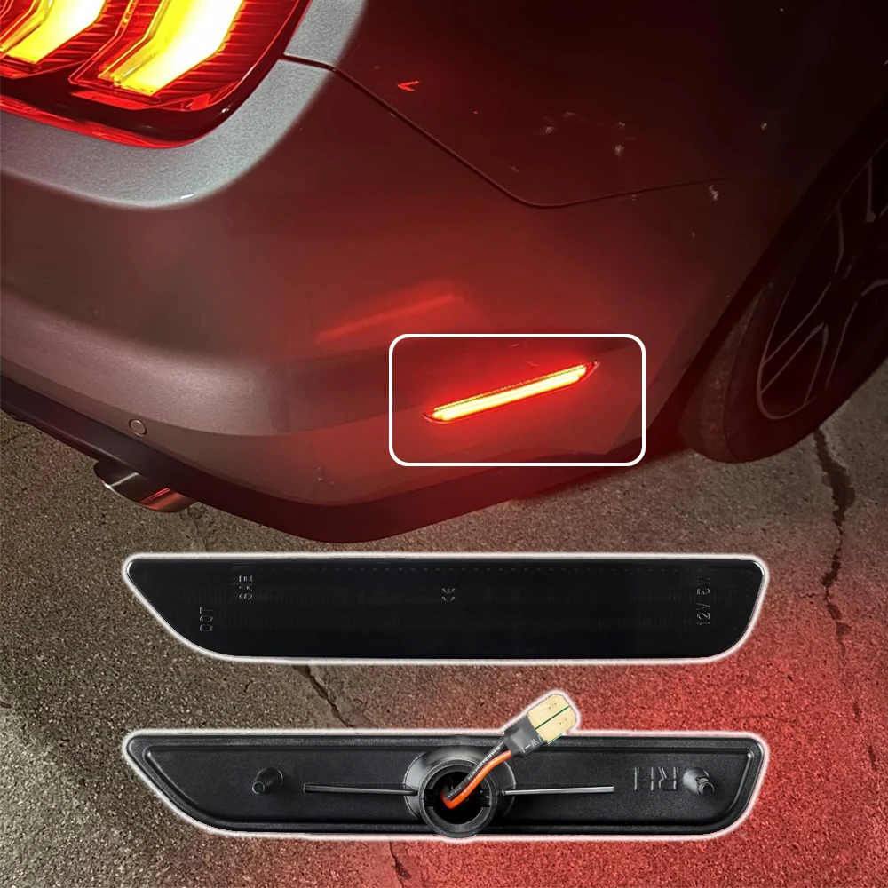 For Ford Mustang 2015-2023 Smoked Lens Rear Bumper LED Brake Parking Light Reverse Assembly Replacement
For Ford Mustang 2015-2023 Smoked Lens Rear Bumper LED Brake Parking Light Reverse Assembly Replacement