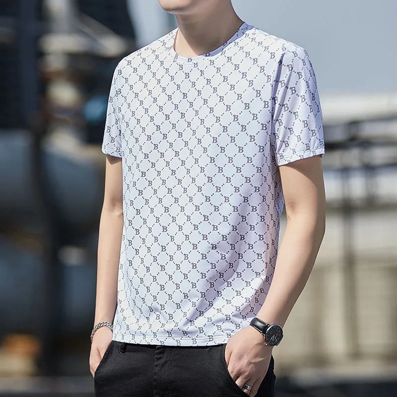 Young Style Letter Printed Pullovers 2024 Summer Thin O-Neck Casual Men's Clothing Fashion Short Sleeve Basic Straight T-shirts
Young Style Letter Printed Pullovers 2024 Summer Thin O-Neck Casual Men's Clothing Fashion Short Sleeve Basic Straight T-shirts