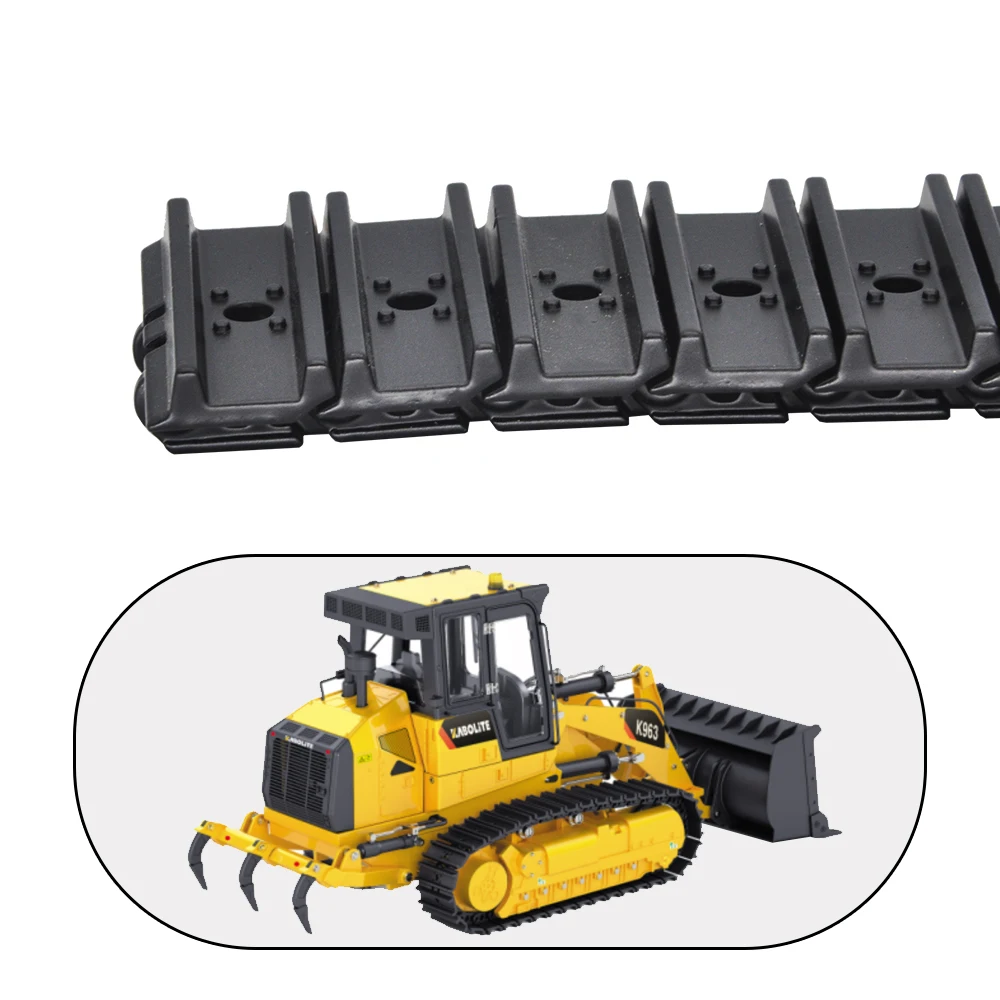 Kabolite Black Loader Caterpillar Track for K963 Hydraulic Excavator 1/16 Simulation Engineering Model Toy Accessories
Kabolite Black Loader Caterpillar Track for K963 Hydraulic Excavator 1/16 Simulation Engineering Model Toy Accessories