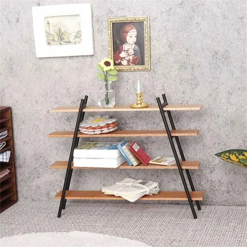 Кукол мебель 4 многоуровневая книжная полка деревянная миниатюрная дисплей сцены сцены сцены
Кукол мебель 4 многоуровневая книжная полка деревянная миниатюрная дисплей сцены сцены сцены