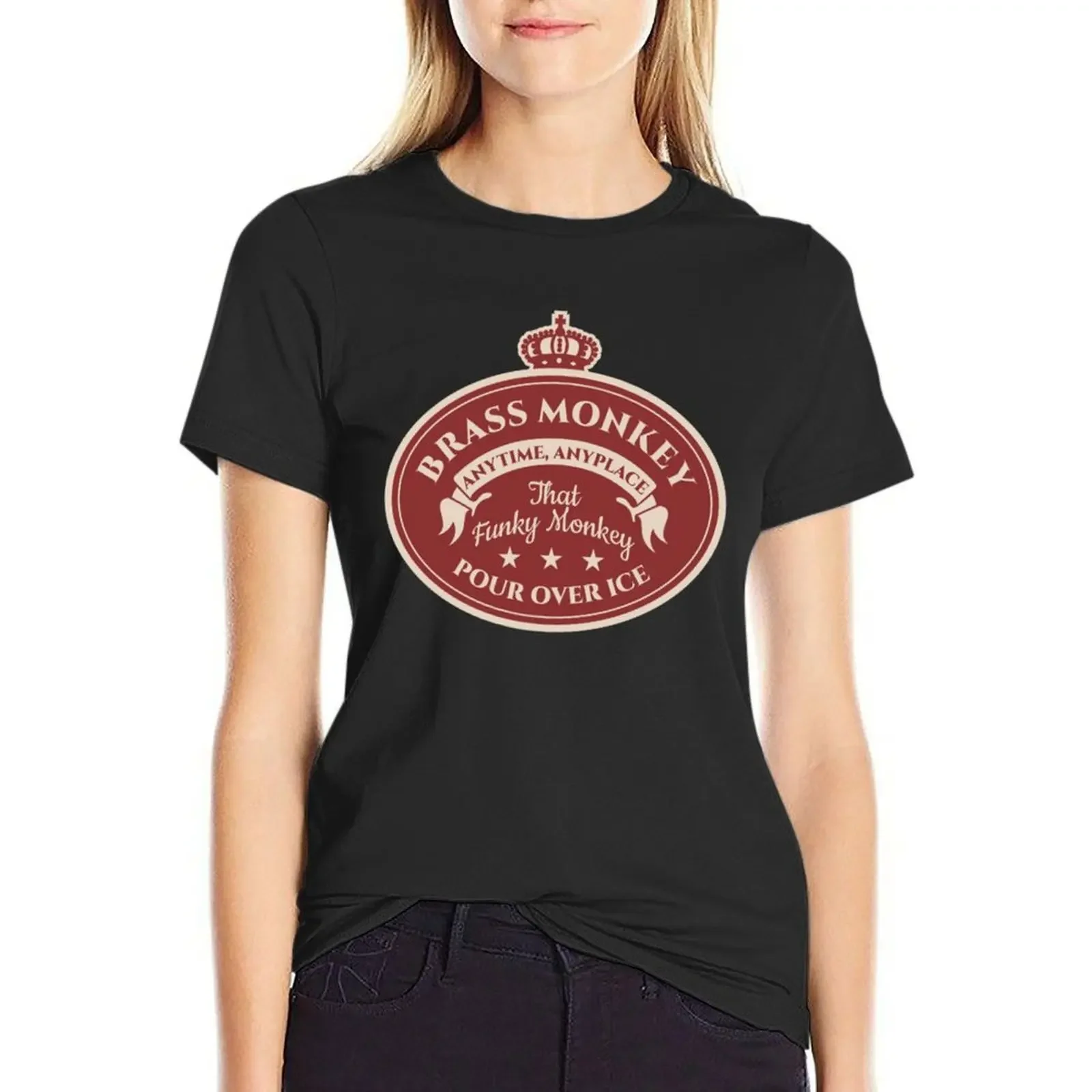 Brass Monkey T-shirt oversized animal print shirt for girls cat shirts for Women
Brass Monkey T-shirt oversized animal print shirt for girls cat shirts for Women