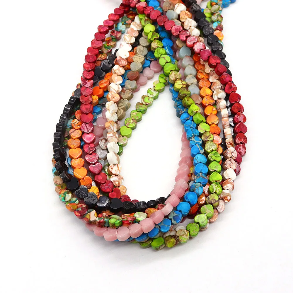 1 Strand 6*6mm Heart Shape Straight Hole Emperor Stone Multicolor Loose Bead Beaded for DIY Necklace Bracelet Jewelry Making
1 Strand 6*6mm Heart Shape Straight Hole Emperor Stone Multicolor Loose Bead Beaded for DIY Necklace Bracelet Jewelry Making
