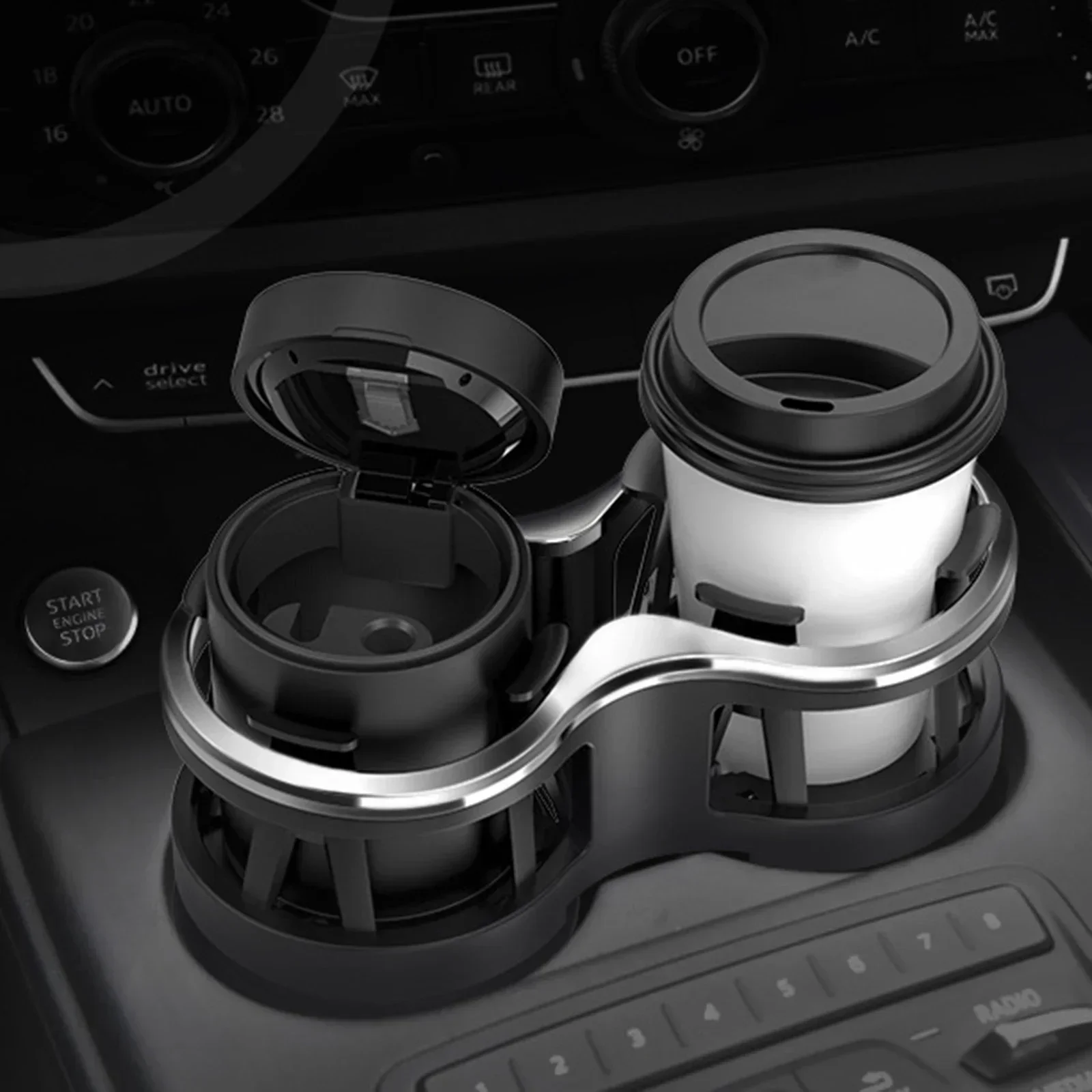 Multifunctional Double Car Water Cup Holder with Adjustable Mounting Base Universal Automobile Cup Holder Stand for Boat Vehicle
Multifunctional Double Car Water Cup Holder with Adjustable Mounting Base Universal Automobile Cup Holder Stand for Boat Vehicle