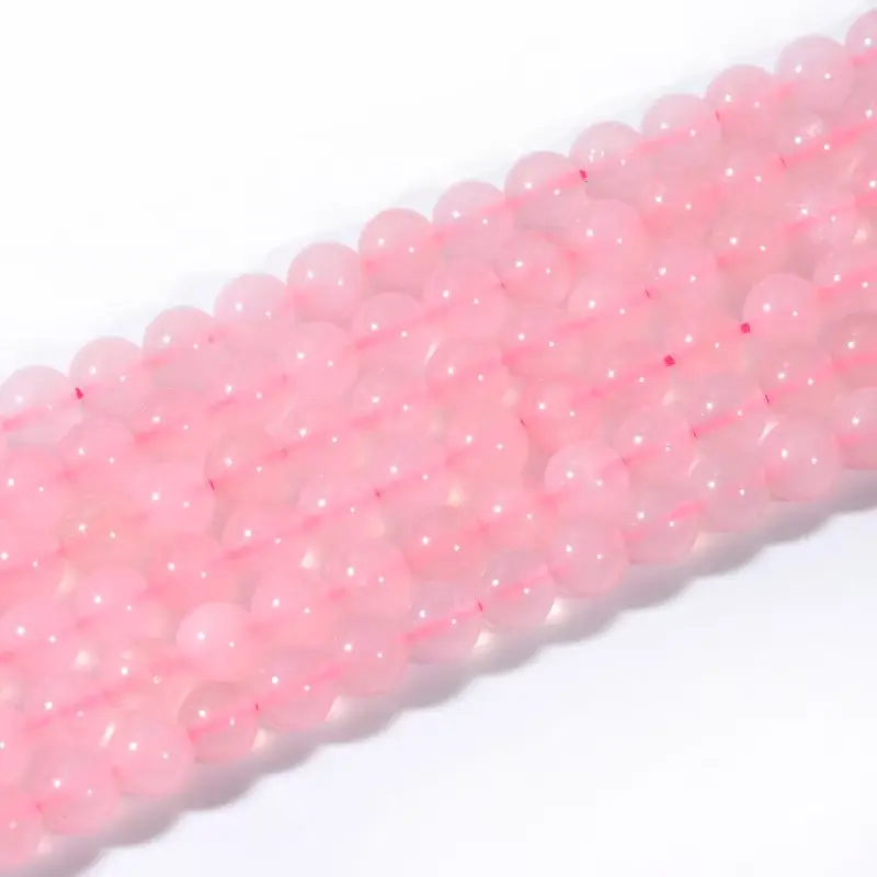 Genuine Natural Rose Quartz AAA Gemstone Round Loose Beads for Jewelry Making DIY Bracelet
Genuine Natural Rose Quartz AAA Gemstone Round Loose Beads for Jewelry Making DIY Bracelet