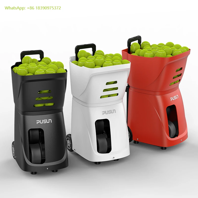 2023 Hot Sales Tennis Automatic Ball Machine Launcher Equipment Feeder Robot for Training Practice with APP Remote Control
2023 Hot Sales Tennis Automatic Ball Machine Launcher Equipment Feeder Robot for Training Practice with APP Remote Control