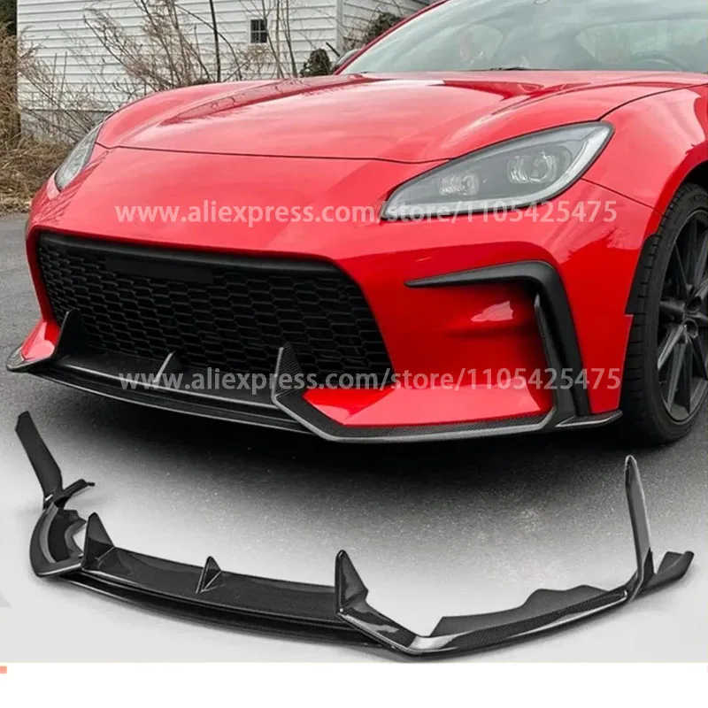 Dry Carbon Fiber Front Bumper Lip Factory Direct Custom Spoiler Splitter for Toyota GR86 ZN8 2022 2023 2024 3PCS
Dry Carbon Fiber Front Bumper Lip Factory Direct Custom Spoiler Splitter for Toyota GR86 ZN8 2022 2023 2024 3PCS