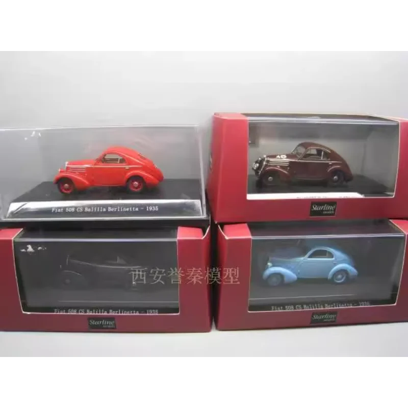 Diecast STARLINE 1/43 Scale FIAT 508 CS Balilla Berlinetta Alloy Car Model Collectible Toy Gift Souvenir Display Ornament
Diecast STARLINE 1/43 Scale FIAT 508 CS Balilla Berlinetta Alloy Car Model Collectible Toy Gift Souvenir Display Ornament