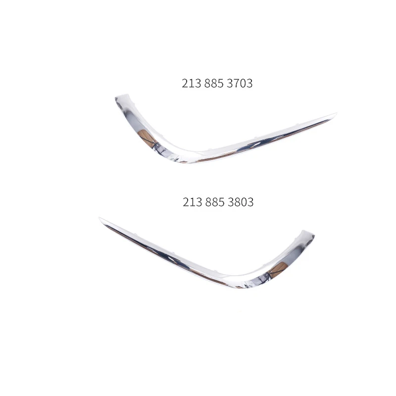 Front Fog Lamp Strips Air Inlet Trim Cover Bumper Chrome A2138853703 A2138853803 For Mercedes Benz E Class Klass W213 E220d
Front Fog Lamp Strips Air Inlet Trim Cover Bumper Chrome A2138853703 A2138853803 For Mercedes Benz E Class Klass W213 E220d