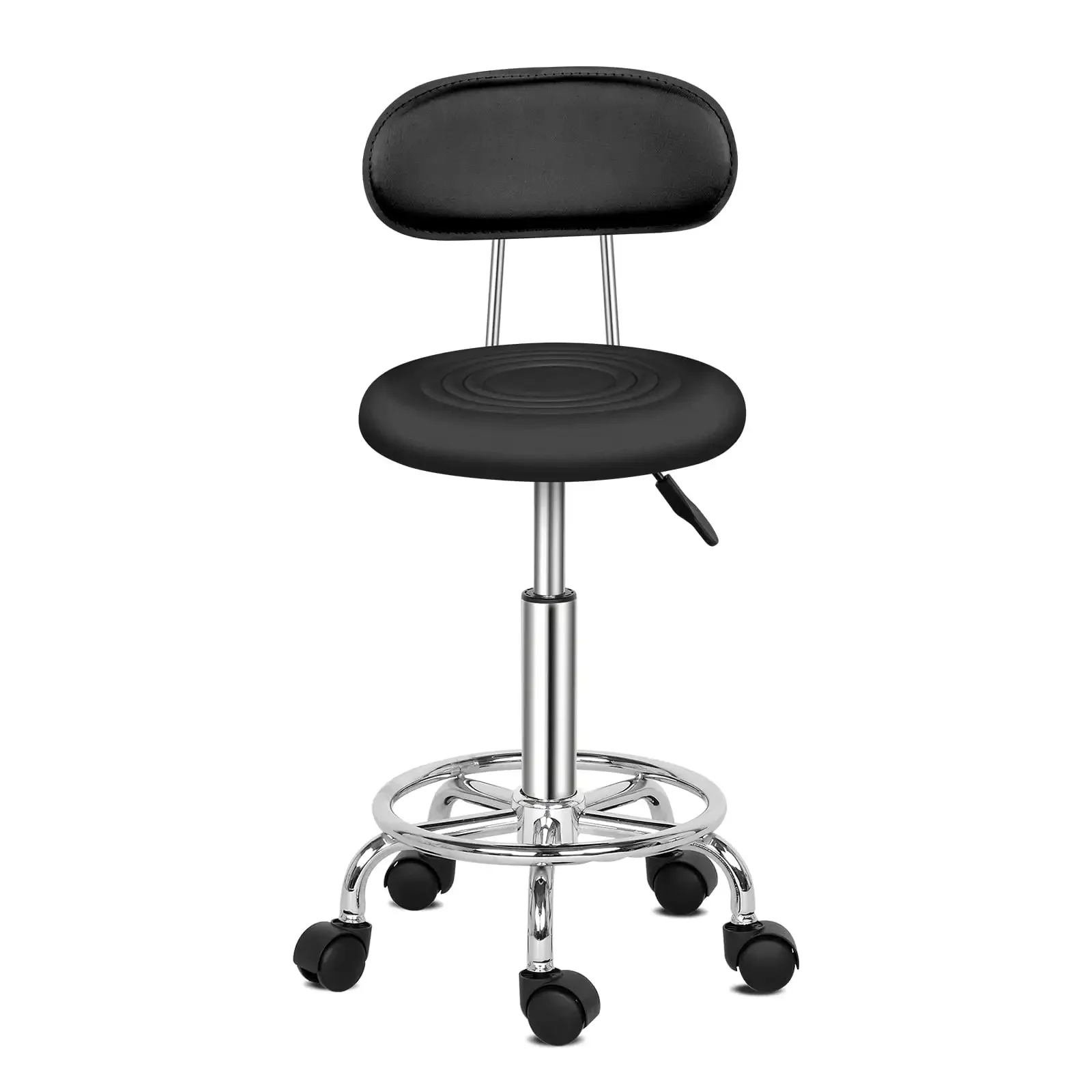 Swivel Salon Stool Chair with Backrest, Adjustable Hydraulic Rolling Stool Work Salon Drafting Swivel Task Chair
Swivel Salon Stool Chair with Backrest, Adjustable Hydraulic Rolling Stool Work Salon Drafting Swivel Task Chair