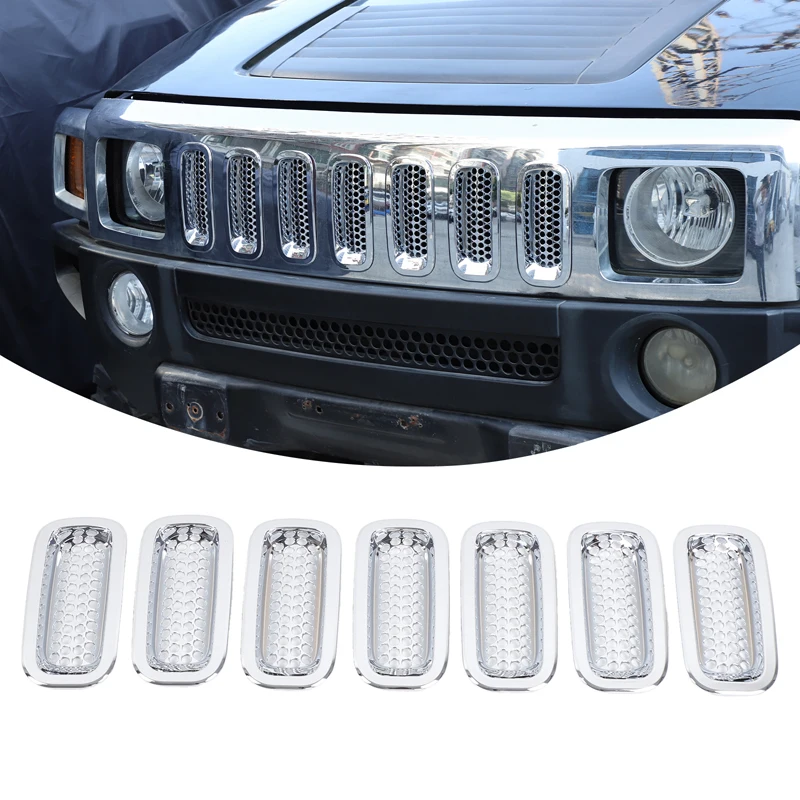For Hummer H3 2005-2009 ABS Black/Red Car Front Grille Insect Screen Protective Cover Decoration Modification Accessories
For Hummer H3 2005-2009 ABS Black/Red Car Front Grille Insect Screen Protective Cover Decoration Modification Accessories