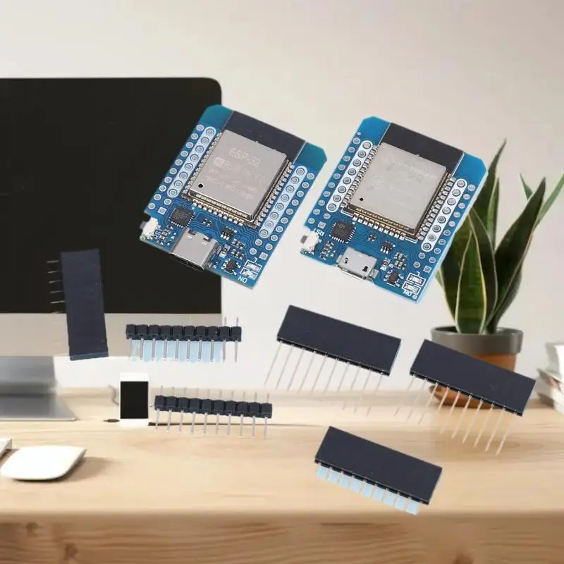 Плата разработки модуля ESP32 D1 MINI ESP32 WiFi + Bluetooth ESP-32 CH9102 Последовательный чип Плата разработки Интернета вещей
Плата разработки модуля ESP32 D1 MINI ESP32 WiFi + Bluetooth ESP-32 CH9102 Последовательный чип Плата разработки Интернета вещей