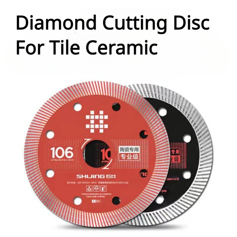 10pcs/Set 106mm Diamond Blade Diamond Cutting Disc Ceramic Tile Porcelain Marble Circular Saw Blade For Cutting Grinding Stone
10pcs/Set 106mm Diamond Blade Diamond Cutting Disc Ceramic Tile Porcelain Marble Circular Saw Blade For Cutting Grinding Stone