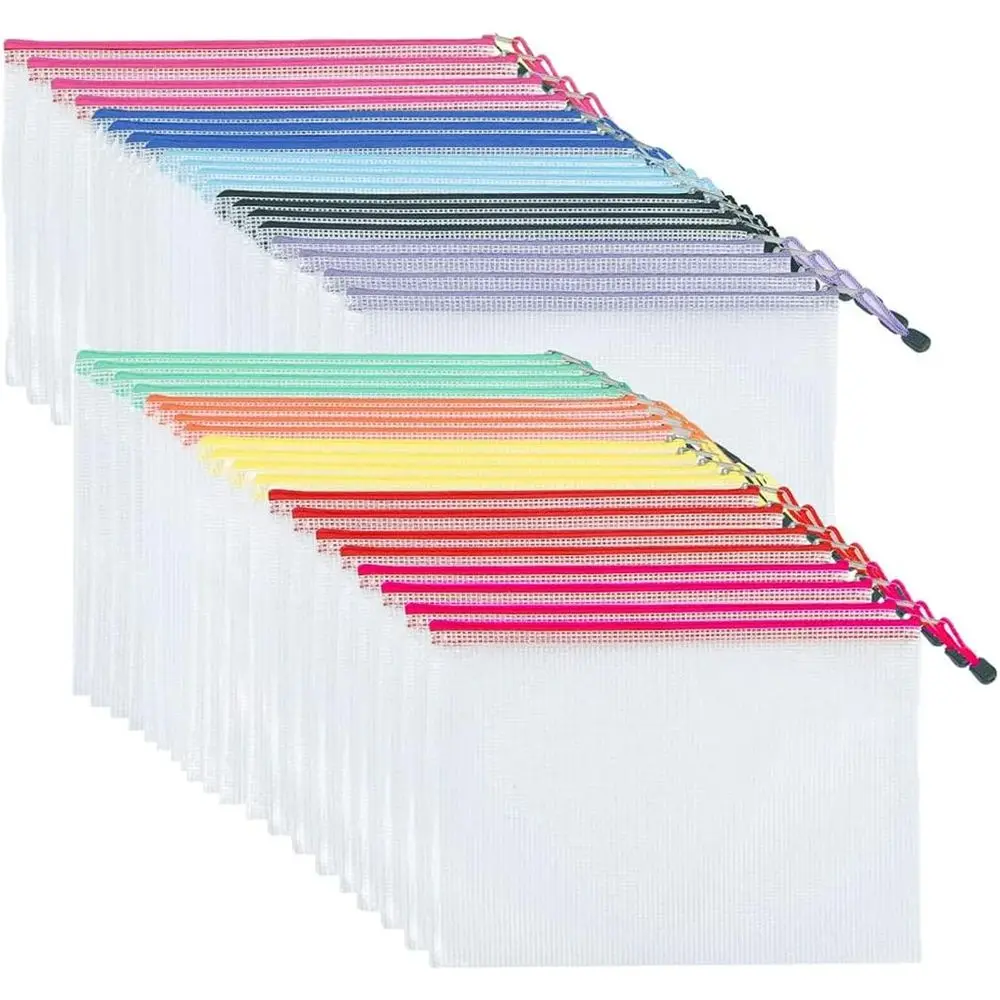 Mesh Zipper Pouch Bag, Plastic Zipper Bags, Zipper Bags, Organizing Storage, A4 Size Waterproof Document Pouch, Office Supplies,
Mesh Zipper Pouch Bag, Plastic Zipper Bags, Zipper Bags, Organizing Storage, A4 Size Waterproof Document Pouch, Office Supplies,