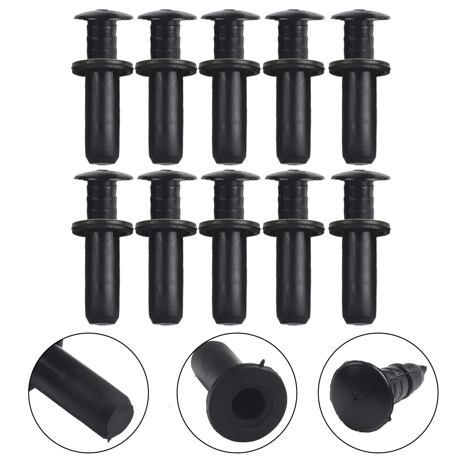 Practical To Use Clips Retainer Clips Retainer Santoprene Rubber 16mm Stem Length Black Brand New For Mercedes
Practical To Use Clips Retainer Clips Retainer Santoprene Rubber 16mm Stem Length Black Brand New For Mercedes