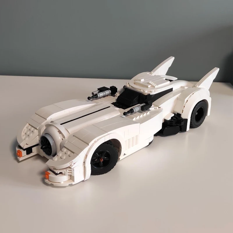 2023 NEW MOC Combat Type Super Car Series UCS White Batmobile Chariot DIY Blocks Model Brick Toys Children's For Christmas Gift
2023 NEW MOC Combat Type Super Car Series UCS White Batmobile Chariot DIY Blocks Model Brick Toys Children's For Christmas Gift