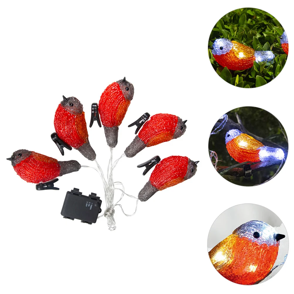 Bird Landscape String Lights Evening Event Decoration Animal Festival Lamp Acrylic Low Heat LED
Bird Landscape String Lights Evening Event Decoration Animal Festival Lamp Acrylic Low Heat LED