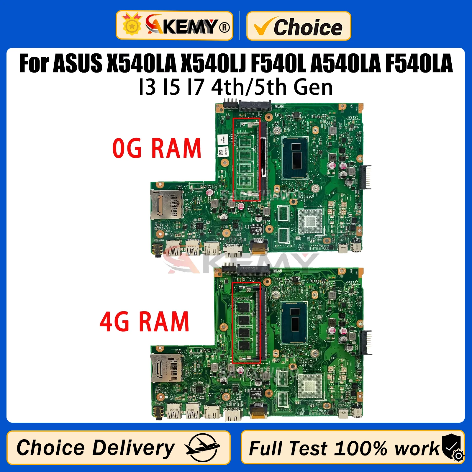 Материнская плата Akemy X540LA для ноутбука ASUS X540LJ F540L A540LA F540LA материнская плата для ноутбука с I3 I5 I7 4-го/5-го поколения ЦП 0 ГБ 4 ГБ ОЗУ
Материнская плата Akemy X540LA для ноутбука ASUS X540LJ F540L A540LA F540LA материнская плата для ноутбука с I3 I5 I7 4-го/5-го поколения ЦП 0 ГБ 4 ГБ ОЗУ