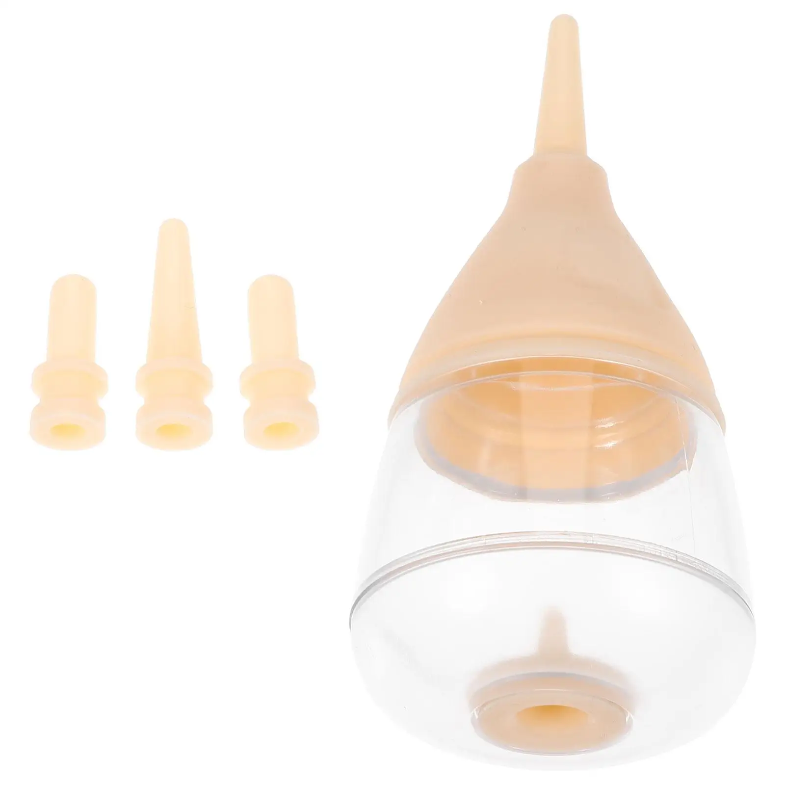 Pet Nursing Bottle Silicone Feeder for Puppies Kittens Small Animals with Scale Easy to Clean Portable Yellow Color
Pet Nursing Bottle Silicone Feeder for Puppies Kittens Small Animals with Scale Easy to Clean Portable Yellow Color