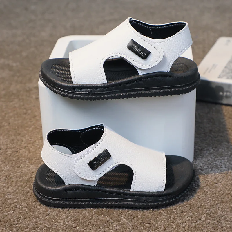 Soft Leather Children Beach Shoes Summer Handmade Shoes Boy Girl Velcro Sandals Casual Sports Sandals Kids Home Outdoor Slippers
Soft Leather Children Beach Shoes Summer Handmade Shoes Boy Girl Velcro Sandals Casual Sports Sandals Kids Home Outdoor Slippers