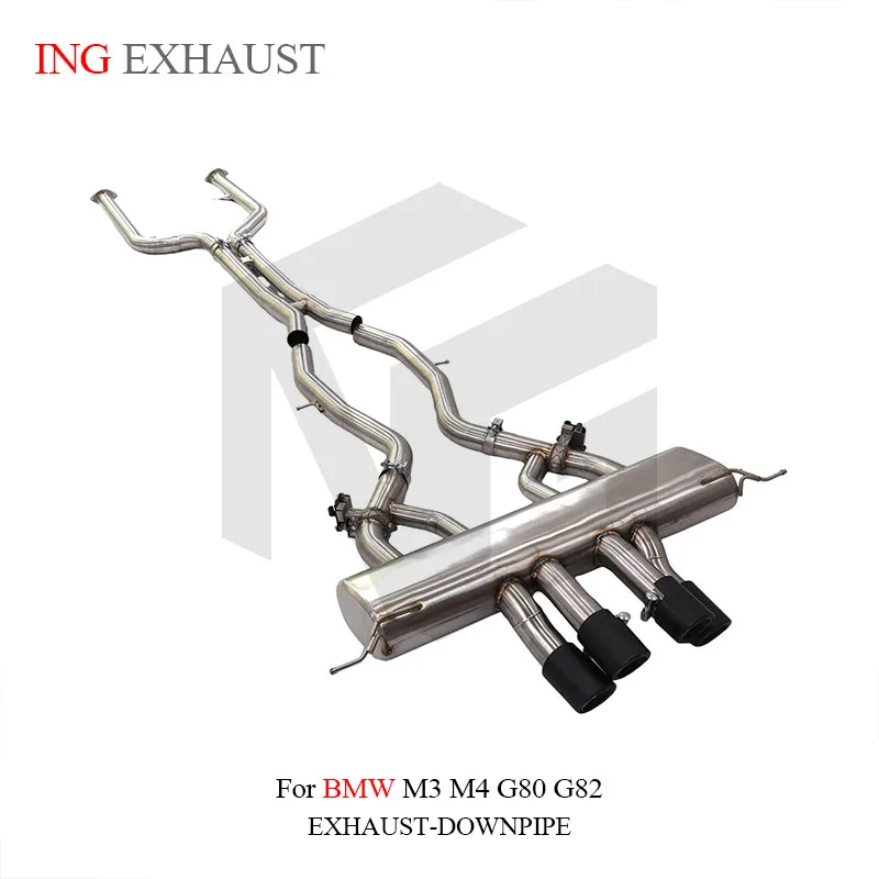 ING Exhaust Gatling SS304 Valve catback for BMW M3 M4 G80 G82 Custom Remote Muffler Accessory System
ING Exhaust Gatling SS304 Valve catback for BMW M3 M4 G80 G82 Custom Remote Muffler Accessory System