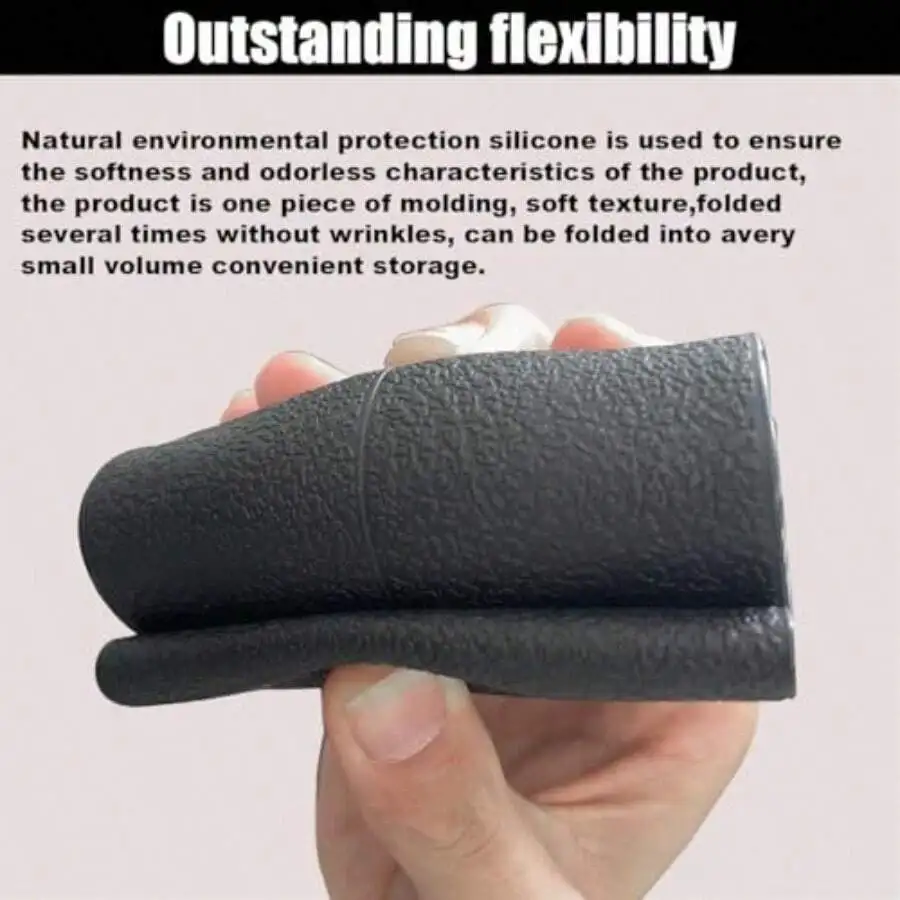 Soft Odorless Silicone Steering Wheel Cover Anti-Slip Universal Fit 14 Inch For Cars SUVs Trucks Black
Soft Odorless Silicone Steering Wheel Cover Anti-Slip Universal Fit 14 Inch For Cars SUVs Trucks Black