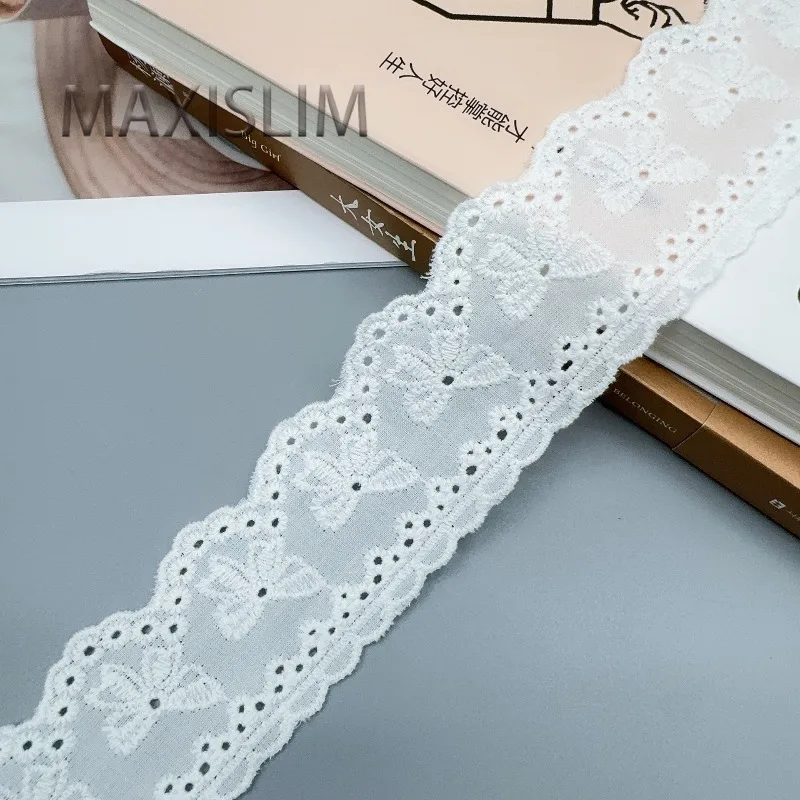 4cm Butterfly Knot Cotton Embroidery Trim Lace Trim DIY Lolita Hair Accessories Home Textile Apparel Accessories
4cm Butterfly Knot Cotton Embroidery Trim Lace Trim DIY Lolita Hair Accessories Home Textile Apparel Accessories