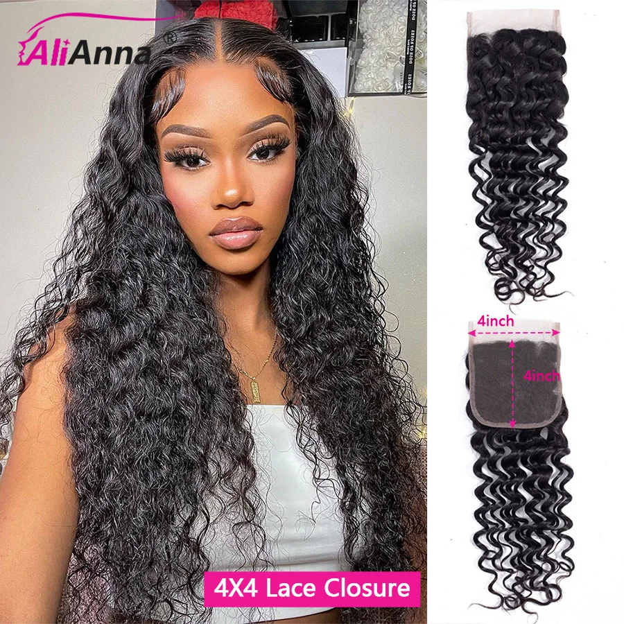 Deep Wave 4X4 Lace Closure Human Hair Transparent Brazlian Hair Closure PrePlucked With Baby Hair Natural Hairline Fast Shipping
Deep Wave 4X4 Lace Closure Human Hair Transparent Brazlian Hair Closure PrePlucked With Baby Hair Natural Hairline Fast Shipping