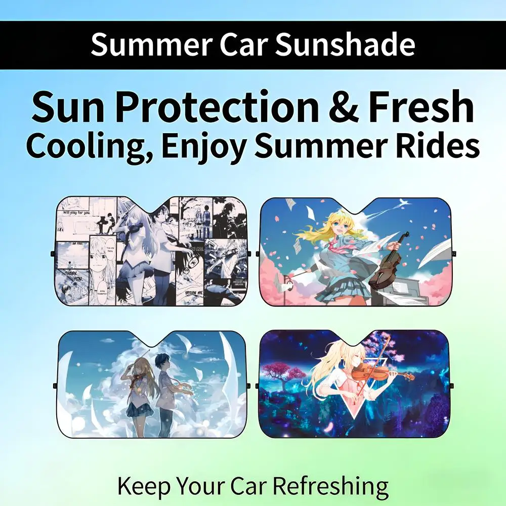 YYour Lie In April Sun Visor Retractable Car Windshield Sun Shade UV
YYour Lie In April Sun Visor Retractable Car Windshield Sun Shade UV