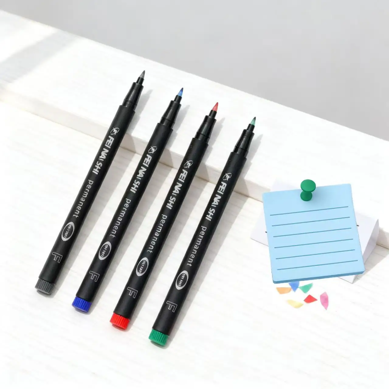 4-Color Fine Tip Permanent Marker Pens, for Business Stationery School Office Supplies, DIY Painting,
4-Color Fine Tip Permanent Marker Pens, for Business Stationery School Office Supplies, DIY Painting,