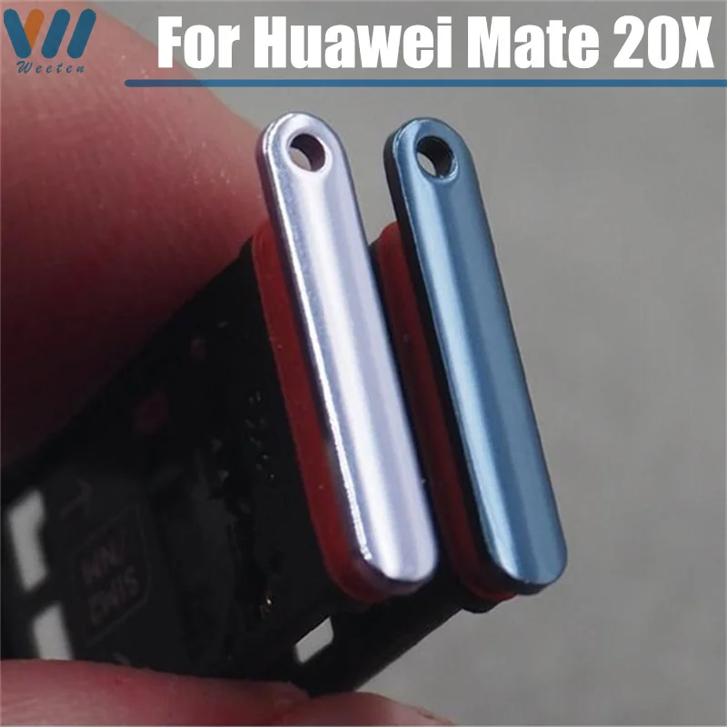 Sim Card Tray Holder Adapters For Huawei Mate 20X SIM Reader Card Slot Socket Connector Replacement Repair Parts 20 X EVR-AL00
Sim Card Tray Holder Adapters For Huawei Mate 20X SIM Reader Card Slot Socket Connector Replacement Repair Parts 20 X EVR-AL00
