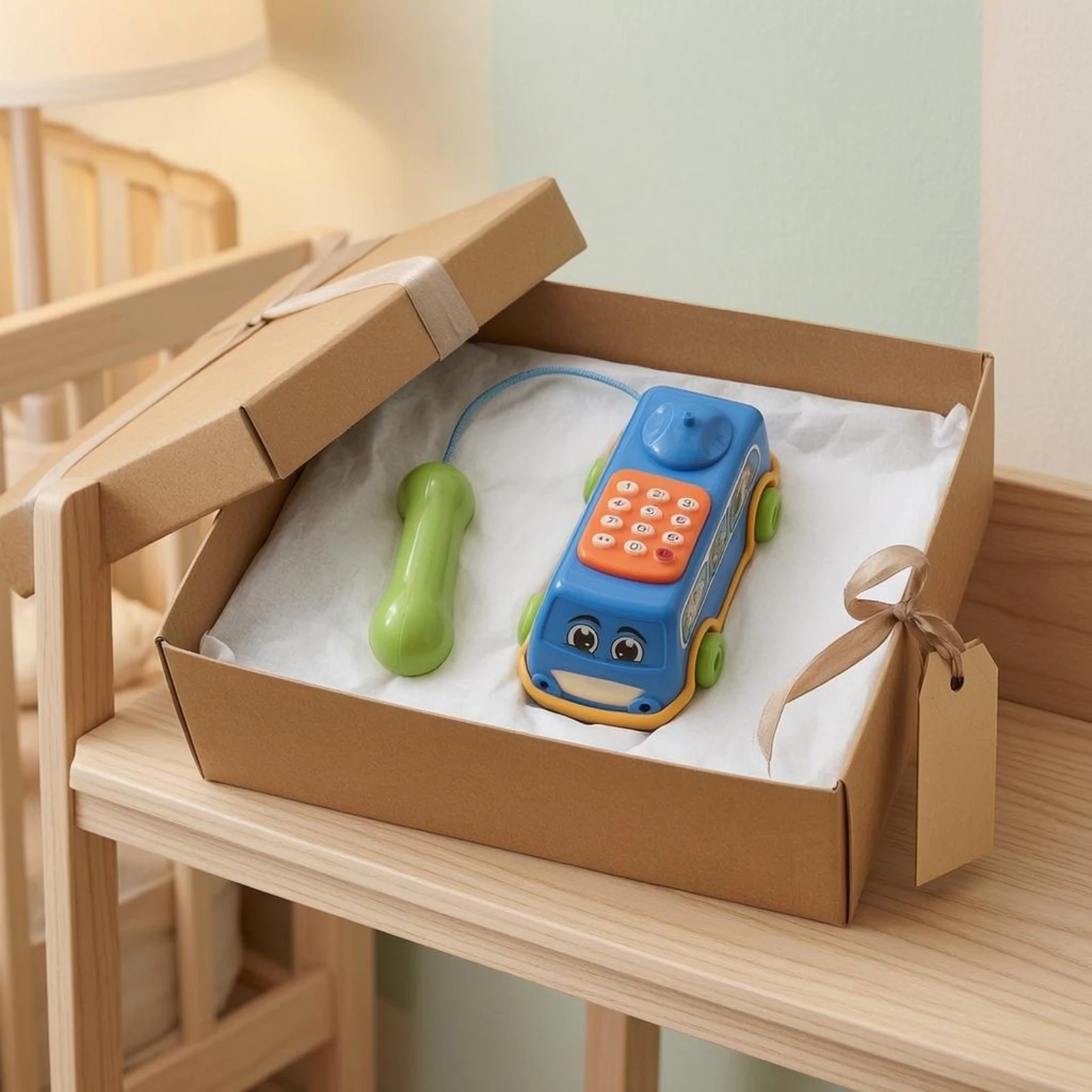 Cartoon Bus Telephone Four Wheels Bus Toy Phone Pretend Play Telephone Plastic Kids Plaything Smiling Face for Children
Cartoon Bus Telephone Four Wheels Bus Toy Phone Pretend Play Telephone Plastic Kids Plaything Smiling Face for Children