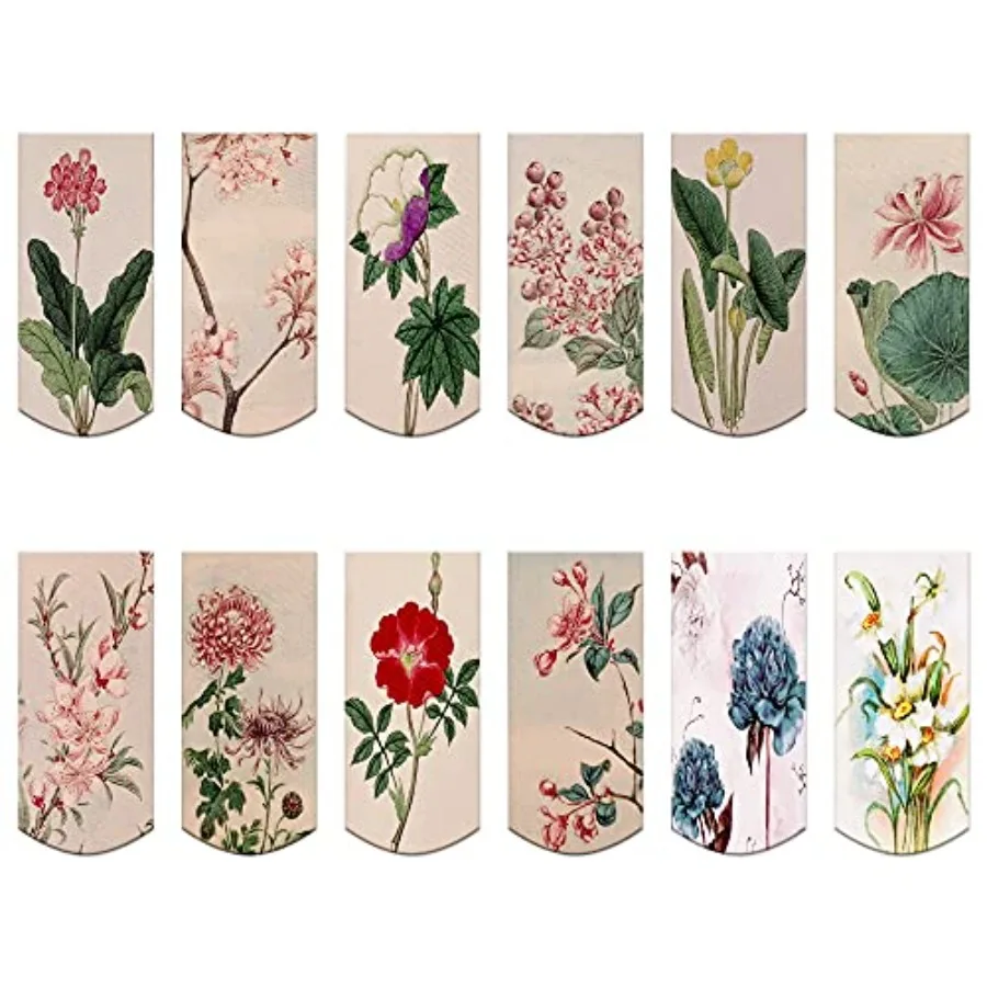 Magnetic Bookmarks - Magnet Page Markers Page Clips Assorted Book Markers Set with Exquisite Pattern, Bookmarks for Women Stude
Magnetic Bookmarks - Magnet Page Markers Page Clips Assorted Book Markers Set with Exquisite Pattern, Bookmarks for Women Stude