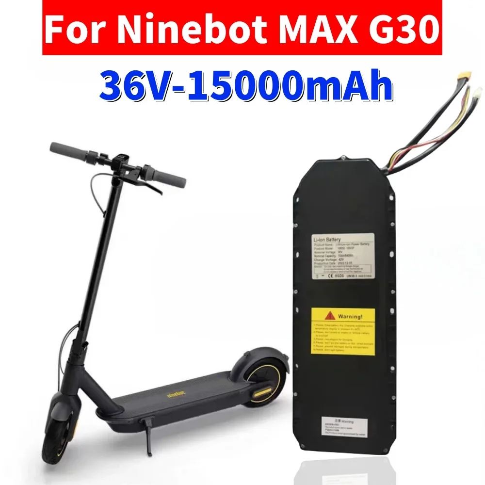 36V 15000mAh For xiaomi Ninebot G30 No. 9 scooter G30MAX original accessories battery
36V 15000mAh For xiaomi Ninebot G30 No. 9 scooter G30MAX original accessories battery