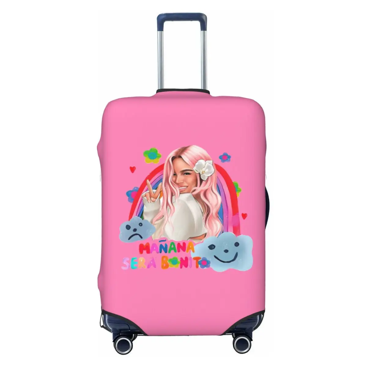 Custom Manana Sera Bonito Karol G Luggage Cover Fashion Suitcase Protector Covers Suit For 18-32 inch
Custom Manana Sera Bonito Karol G Luggage Cover Fashion Suitcase Protector Covers Suit For 18-32 inch